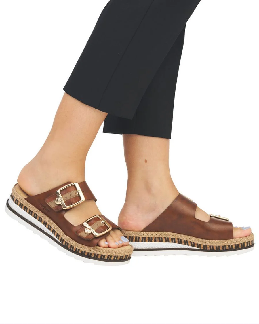 RIEKER SANDALE TALON MOYEN - Image 2